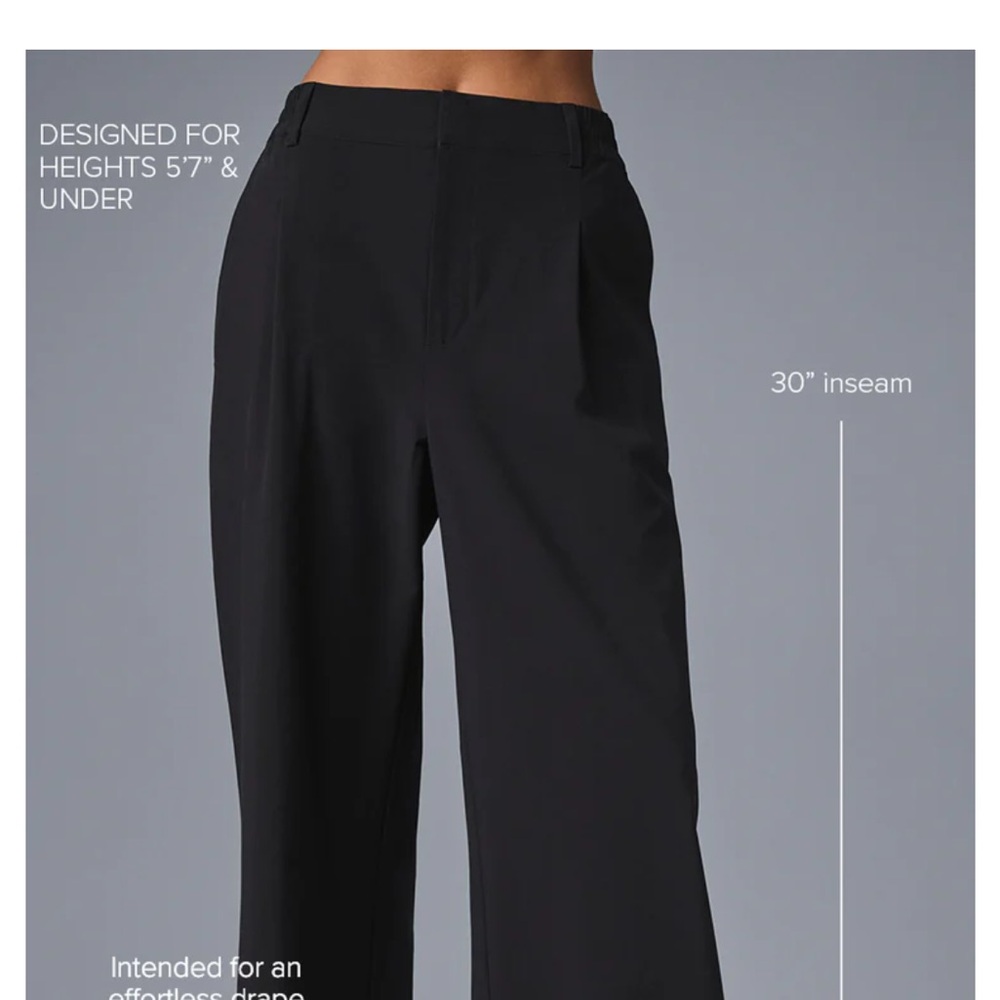 ALO Yoga High-Waist Pursuit Trouser Size Small